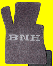 Road Worthy Hand Crafted Custom Fit Carpeted Car Mats