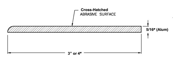 Stride Right Style 0206 Barrier Free Nosing