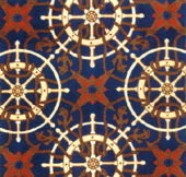 The Mat King Carpet Creations / The Neon Black Light Collection - Nautico