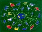 The Mat King Carpet Creations / Animal Rug 