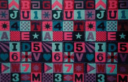 The Mat King Carpet Creations / Floors That Teach - Plum