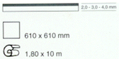 Italian Rubber Flooring - Plan System / Multifloor ND - Mar Drawing Illustration