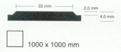 Italian Rubber Flooring - Stud System / Strong BN Drawing Illustration