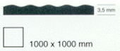 Italian Rubber Flooring - Stud System / Zeus Drawing Illustration