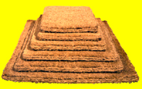 Taj Mahal Old Fashioned Cocoa Mats